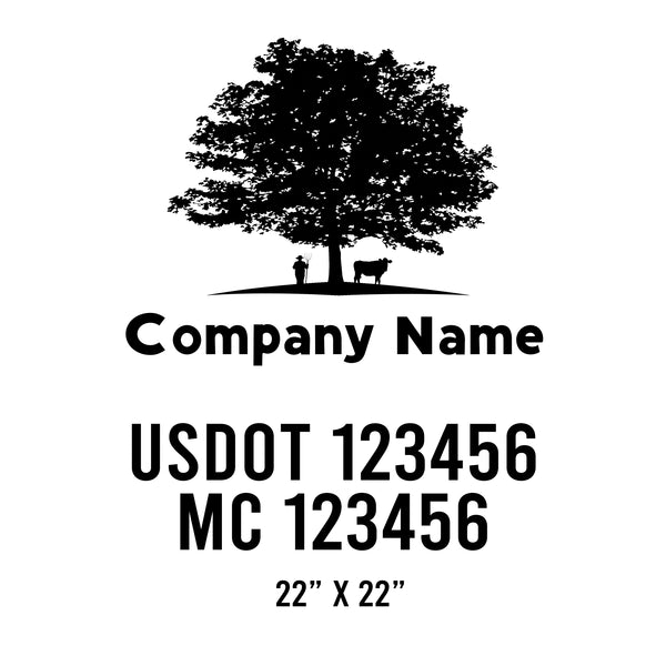 Farm USDOT Decals