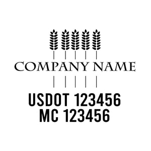 Farm USDOT Decals