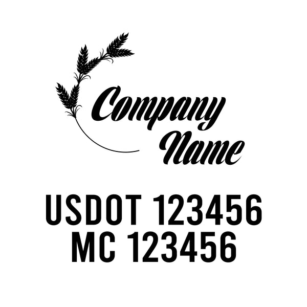 Farm USDOT Decals