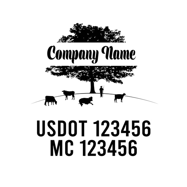 Farm USDOT Decals