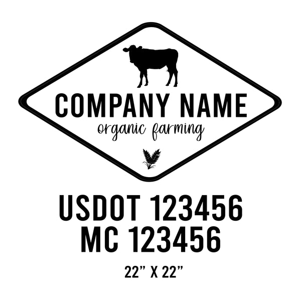 Farm USDOT Decals