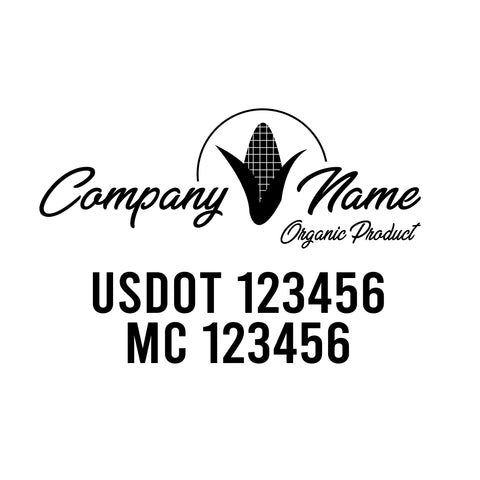 Farm USDOT Decals