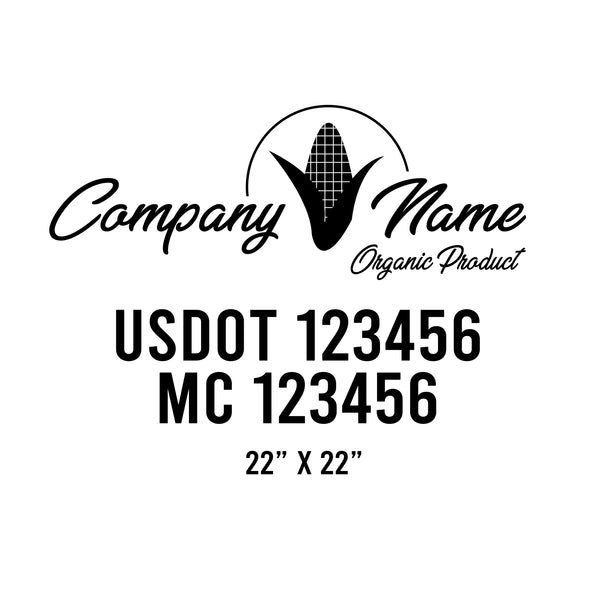 Farm USDOT Decals