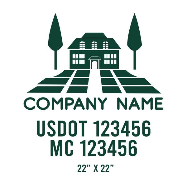 Lawn Care USDOT Decals