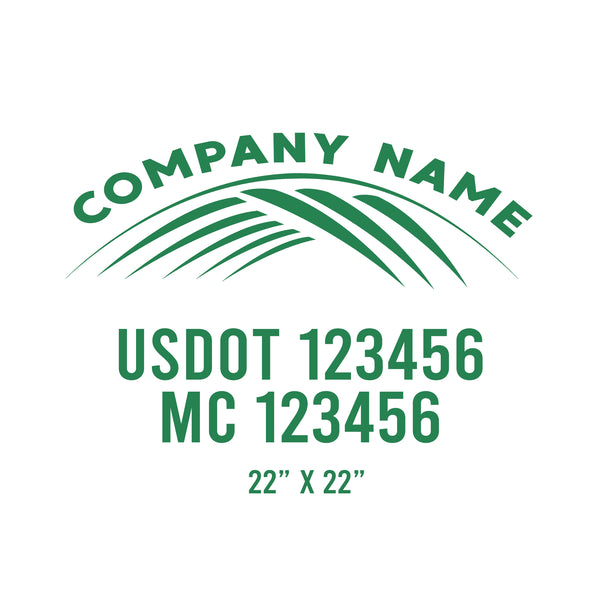 Lawn Care USDOT Decals