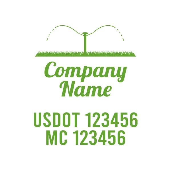 Lawn Care USDOT Decals