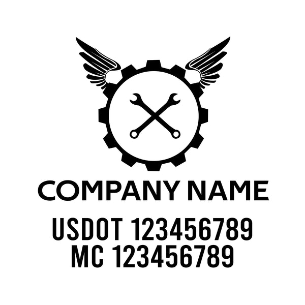 Mechanic USDOT Decals