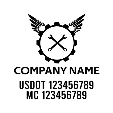 Mechanic USDOT Decals