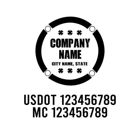 Mechanic USDOT Decals