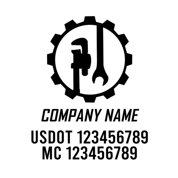 Mechanic USDOT Decals