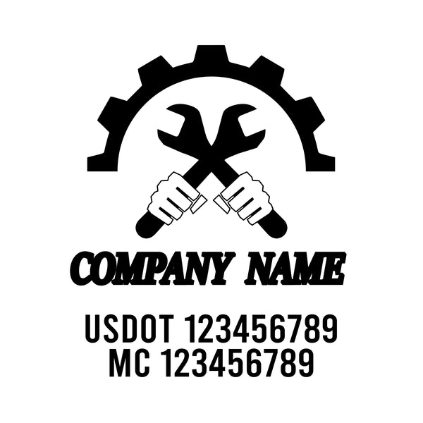 Mechanic USDOT Decals