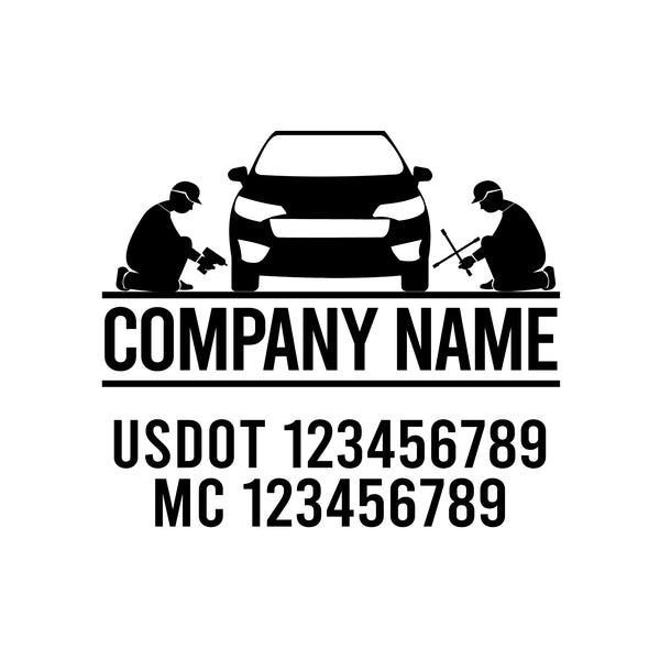 Mechanic USDOT Decals