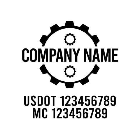 Mechanic USDOT Decals