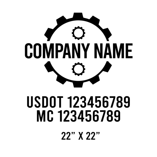 Mechanic USDOT Decals