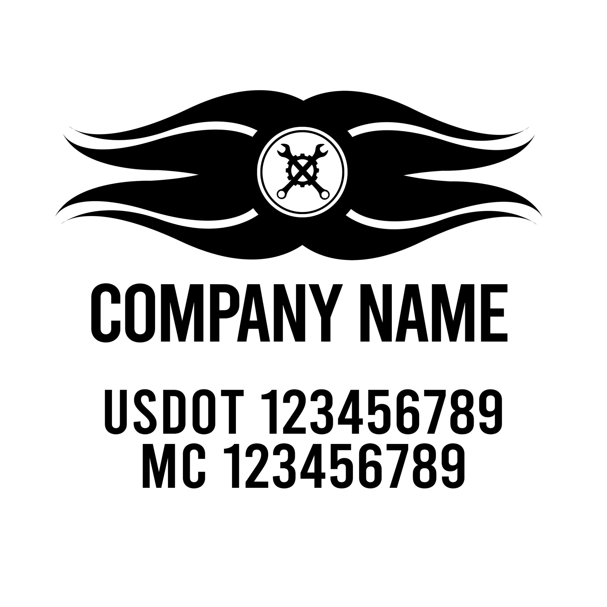 Mechanic USDOT Decals