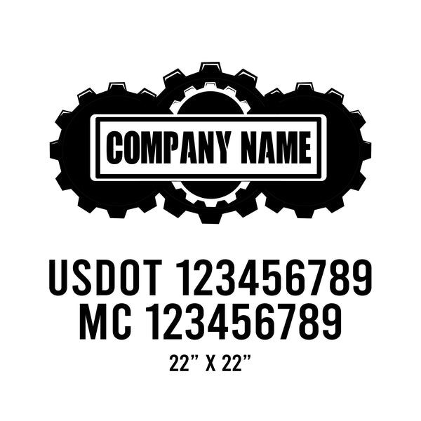 Mechanic USDOT Decals