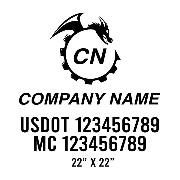 Mechanic USDOT Decals