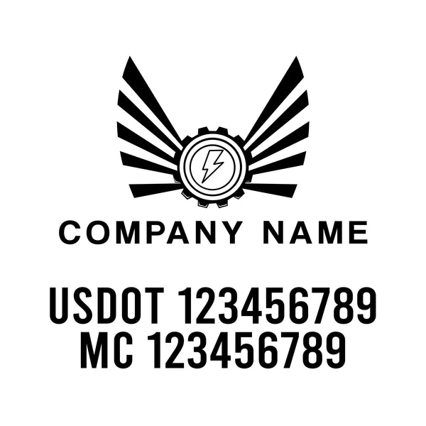 Mechanic USDOT Decals