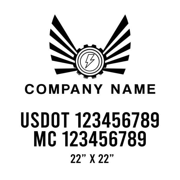 Mechanic USDOT Decals