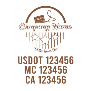 Vintage USDOT Decals