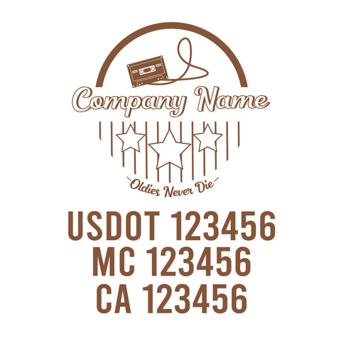 Vintage USDOT Decals
