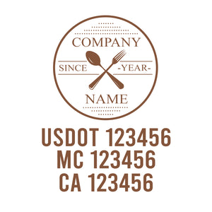 Vintage USDOT Decals