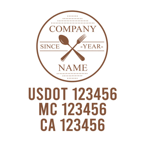 Vintage USDOT Decals