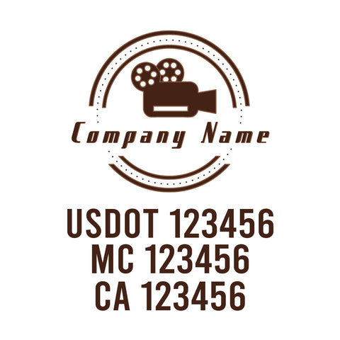 Vintage USDOT Decals