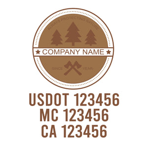 Vintage USDOT Decals