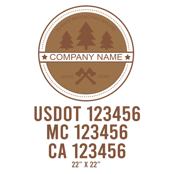 Vintage USDOT Decals