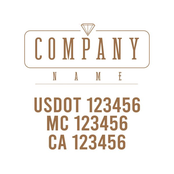 Vintage USDOT Decals