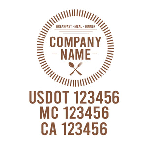 Vintage USDOT Decals