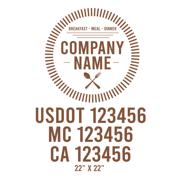 Vintage USDOT Decals