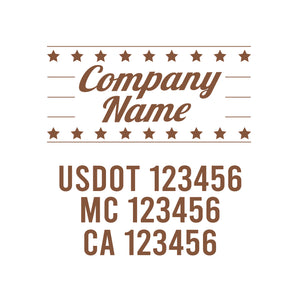 Vintage USDOT Decals