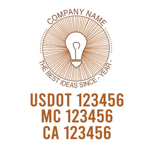 Vintage USDOT Decals