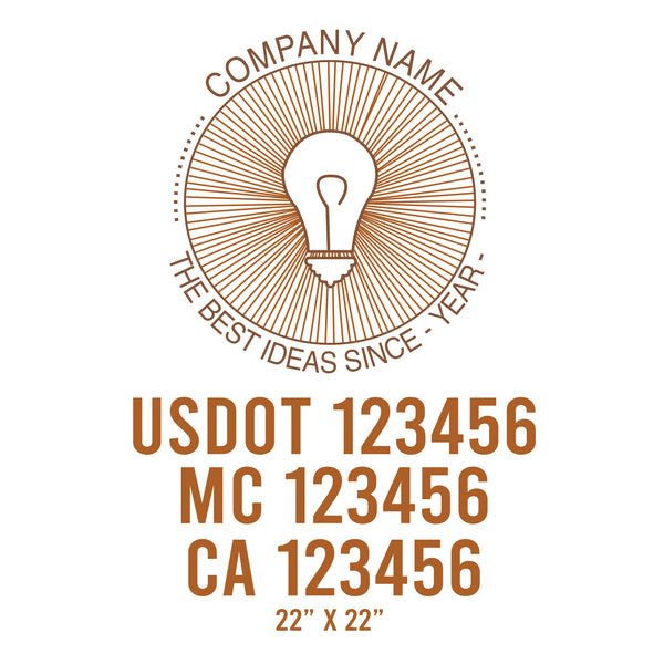Vintage USDOT Decals