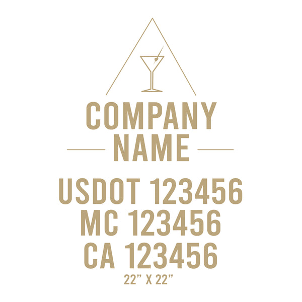 Vintage USDOT Decals