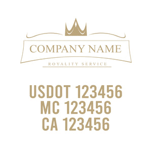 Vintage USDOT Decals