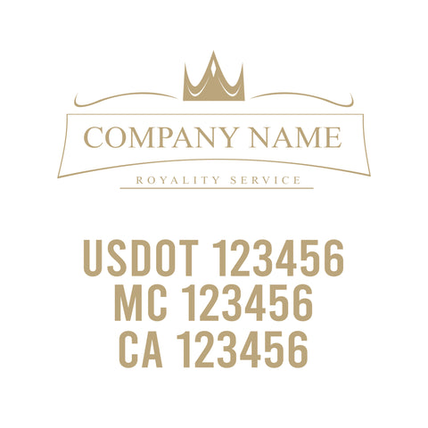 Vintage USDOT Decals