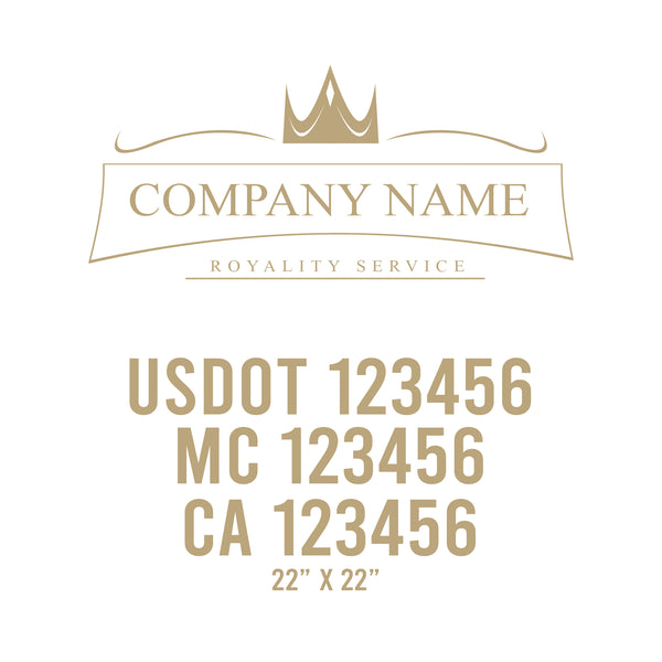 Vintage USDOT Decals