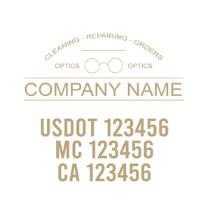 Vintage USDOT Decals