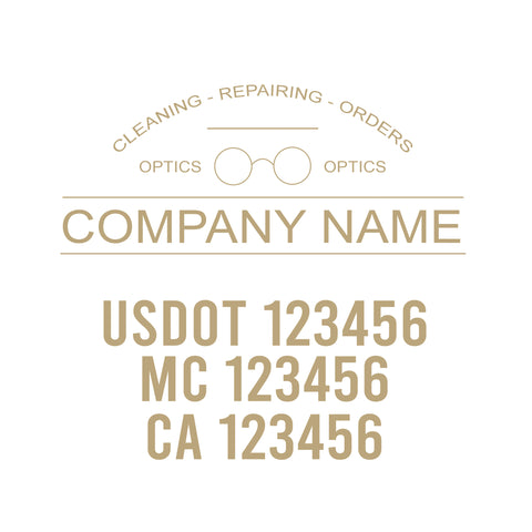 Vintage USDOT Decals