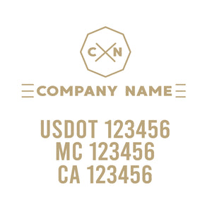 Vintage USDOT Decals