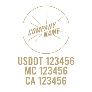 Vintage USDOT Decals