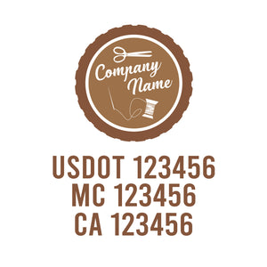 Vintage USDOT Decals
