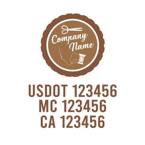Vintage USDOT Decals