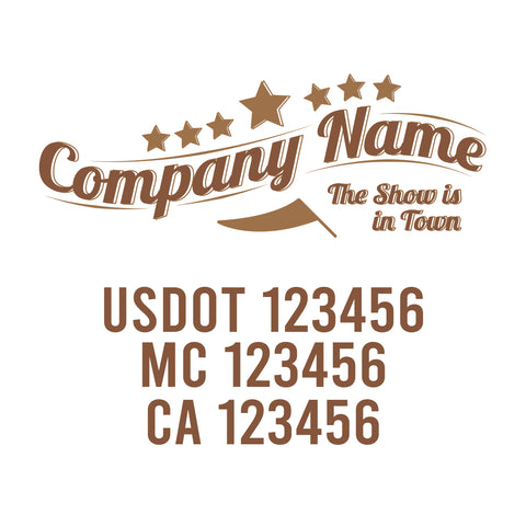 Vintage USDOT Decals