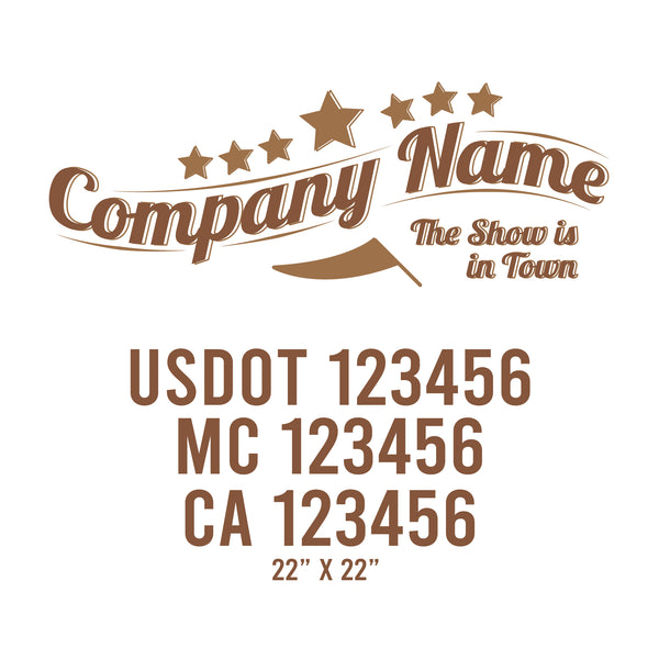 Vintage USDOT Decals