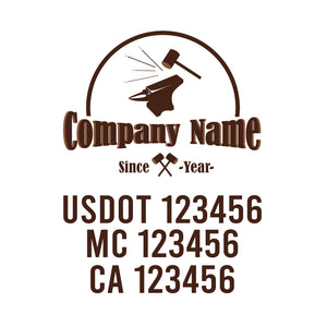 Vintage USDOT Decals