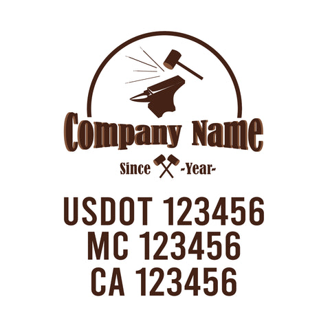 Vintage USDOT Decals